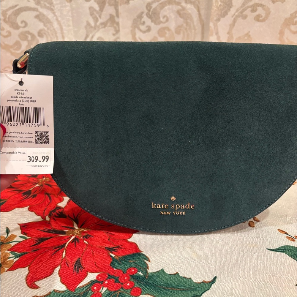 Kate Spade Suede crossbody bag